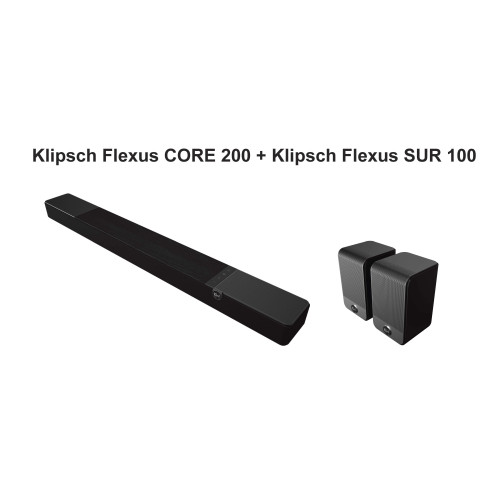 Klipsch Flexus CORE 200  Klipsch Flexus SUR 100